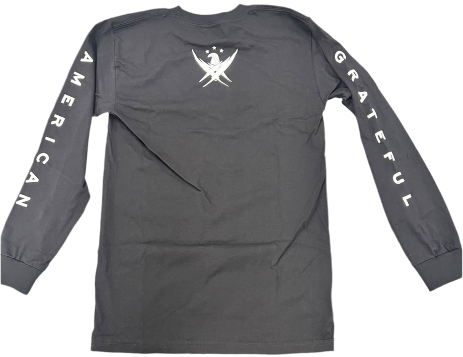 New "Grateful American" Long Sleeve T-Shirt