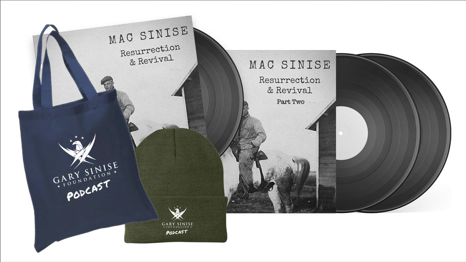 PREORDER – Mac Sinise: Resurrection & Revival on Vinyl – Deluxe Package